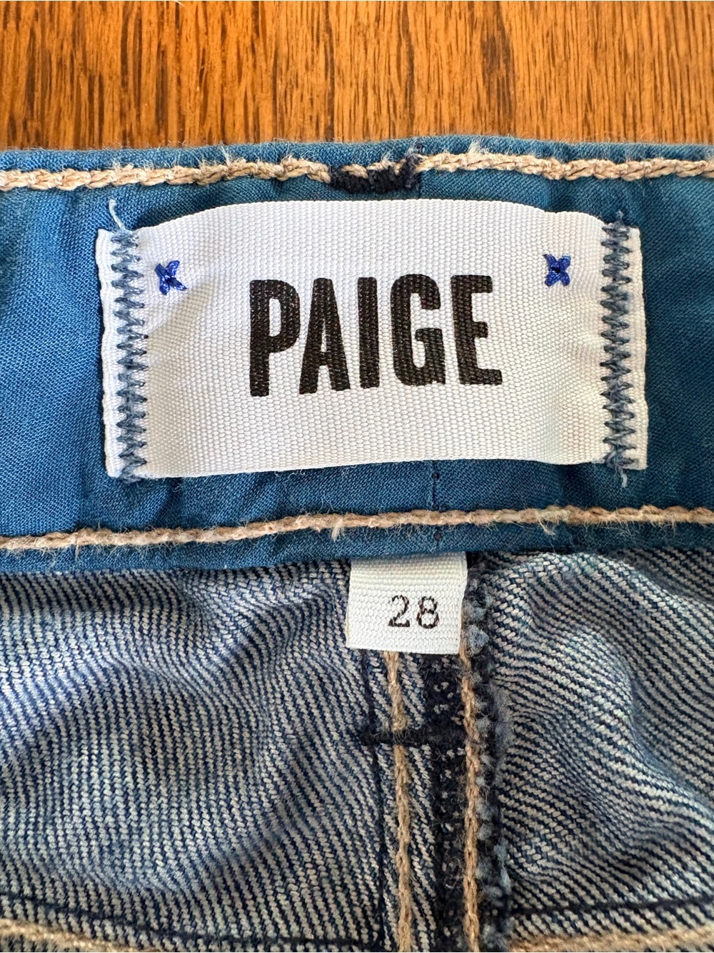 PAIGE Skyline Boot Jeans in Dark Blue Wash